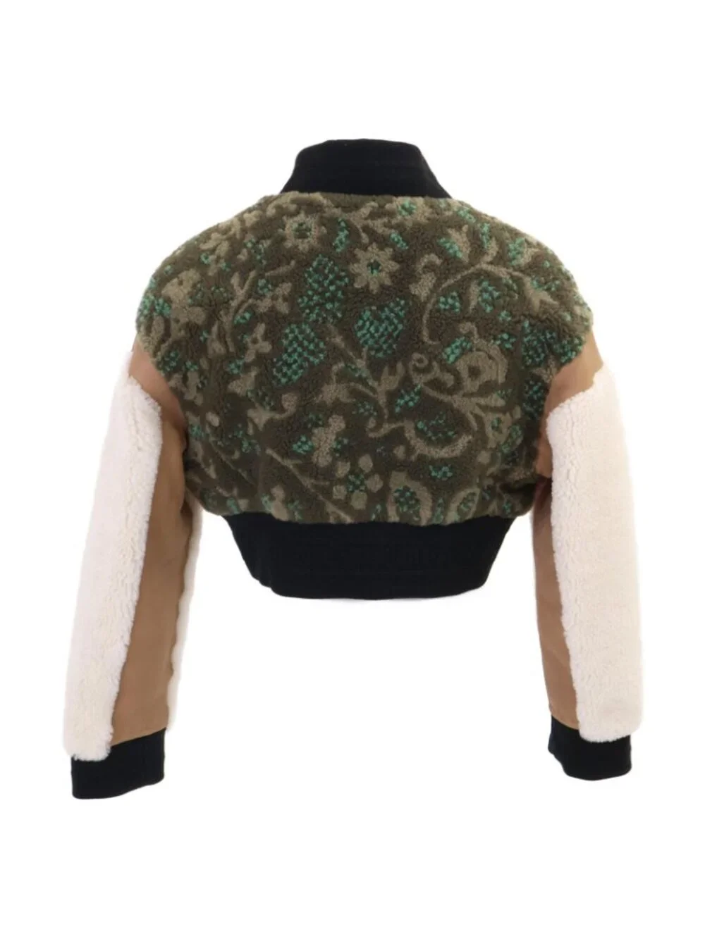 Dior Lambskin Boa Contrast Cropped Jacket 40 - Picture 2 of 7